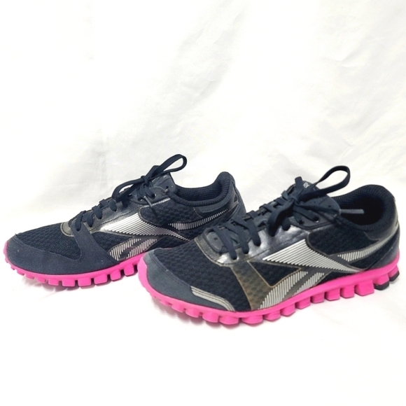 REEBOK Real Flex 023501 Running Training Walking Athletic Shoe Woman's - Picture 1 of 11